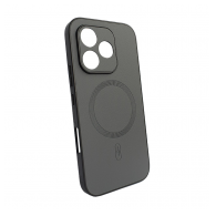 Maska Mag Case Smooth Leather za Honor 600 Lite siva