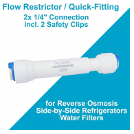 Frizzlife RO Flush ventil 1/4 420cc EF036-D