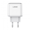 Kucni punjac LDNIO Q1415 GaN 45W Type-C na Type-C beli