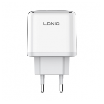 Kucni punjac LDNIO Q1415 GaN 45W Type-C na Type-C beli