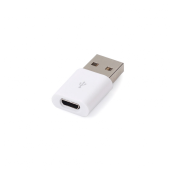 Adapter USB muski na Micro USB zenski beli