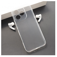 Maska Skin Silikon with pluggy za Honor 600 Lite transparent