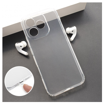 Maska Skin Silikon with pluggy za Honor 600 Lite transparent