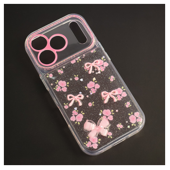 Maska Spring Romance za iPhone 17 Pro Max Roselle