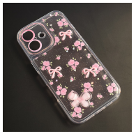 Maska Spring Romance za iPhone 16 Roselle