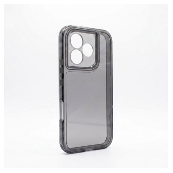 Maska Color Transparent za Honor 600 Lite crna