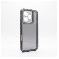 Maska Color Transparent za Honor 600 Lite crna