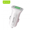 Auto punjac Bavin PC253 2XUSB 2,4A beli