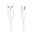 Kabel LDNIO LS841 25W Fast micro USB beli 1m