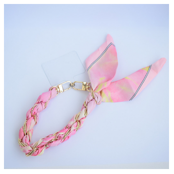 Traka oko ruke Elegant twist roze