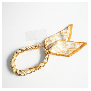 Traka oko ruke Elegant twist braon