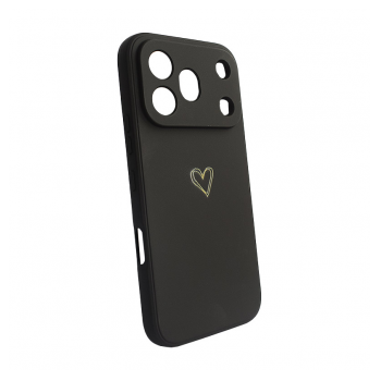 Maska Golden Heartbeat za Honor 600/ 600 Pro crna