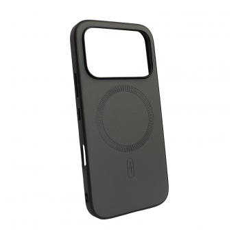 Maska Mag Case Smooth Leather za Honor 600/ 600 Pro siva