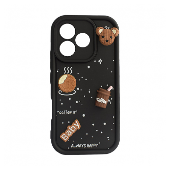 Maska Sweet Coffe za Honor 600 Lite crna