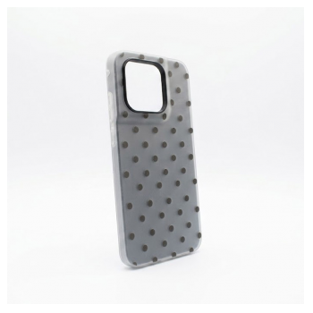 Maska Candy Dots za Motorola Edge 70 Fusion crna