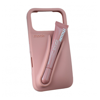 Maska Rhode LIP CASE + LIP TINT za iPhone 17 Pro toast