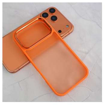 Maska Candy Shield za iPhone 17 Pro narandzasta
