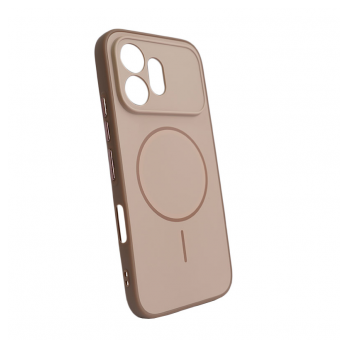 Maska Mag Case Matte Line za Honor 600 braon
