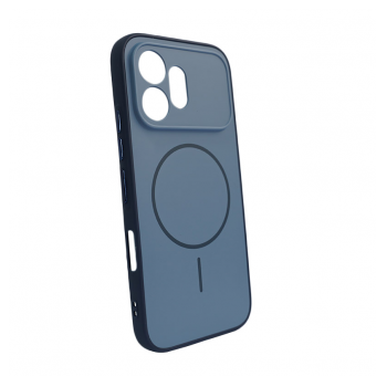 Maska Mag Case Matte Line za Honor 600 plava