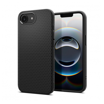 Maska Spigen Liquid Air za iPhone 16e/ 17e mat crna