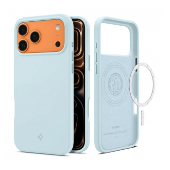 Maska Spigen Silicone Fit MagSafe za iPhone 17 Pro Max plava