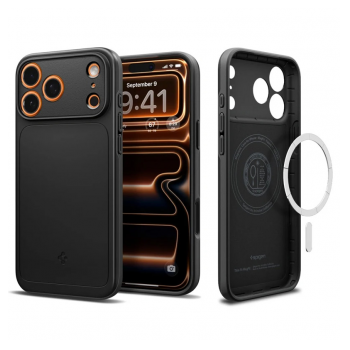 Maska Spigen Thin Fit MagSafe za iPhone 17 Pro crna