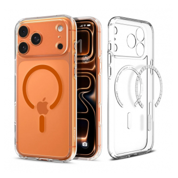 Maska Spigen Ultra Hybrid MagSafe za iPhone 17 Pro narandzasta