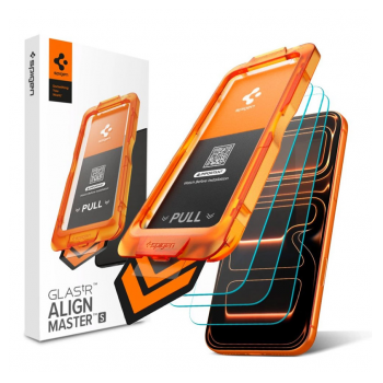 Zastitno staklo Spigen ALM GLAS.tR Slim HD za iPhone 17 Pro Max (3 komada)