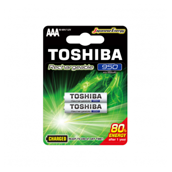 Toshiba AAA 1/2 1.2V 950mAh Ni-MH punjive pakovanje 2 kom