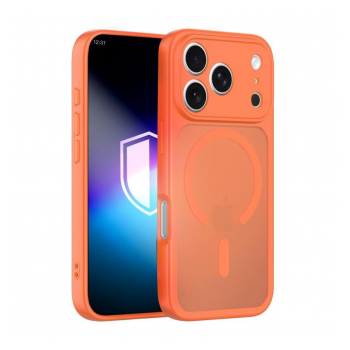 Maska 3MK Misty MagSafe za iPhone 17 Pro Max narandzasta