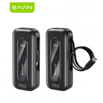 Power Bank Bavin PC1115S 22.5W 10000 mAh crni