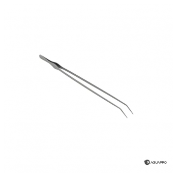 AquaPro pinceta PRO zakrivljena 45cm