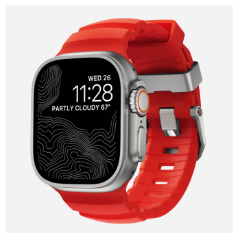 Narukvica za Apple watch Nomad Rocky Point natural Magma 44/ 45/ 46/ 49 mm
