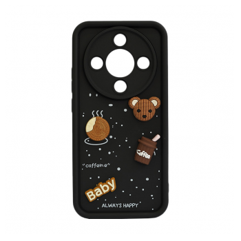 Maska Sweet Coffe za Honor Magic 8 Lite/ X9d crna