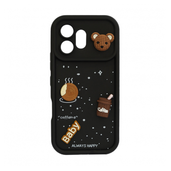Maska Sweet Coffe za Honor 600 crna
