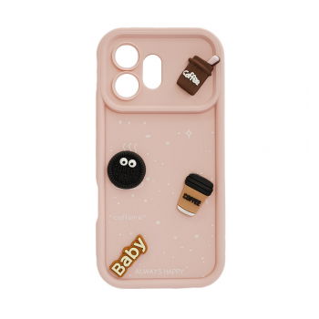 Maska Sweet Coffe za Honor 600 roze