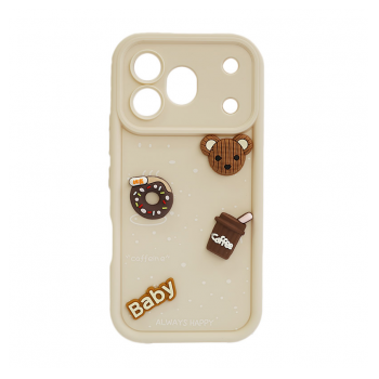 Maska Sweet Coffe za Honor 600 Pro bela