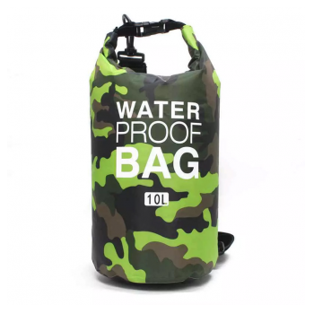 Vodootporna torba 10L army zelena