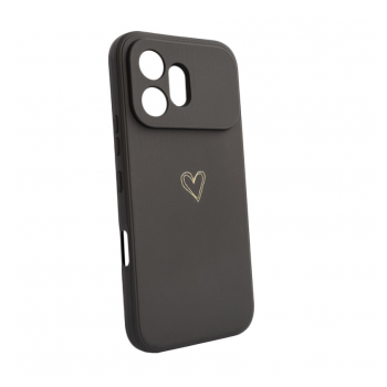 Maska Golden Heartbeat za Honor 600 crna