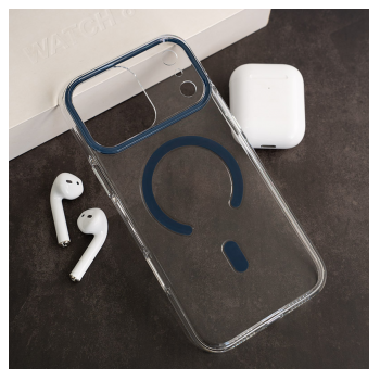 Maska Berlia Sheen Mag Case za iPhone 17 Pro Max plava