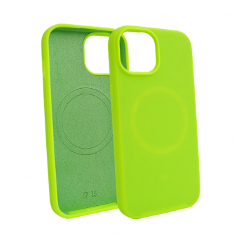 Maska Summer color Mag Case za iPhone 15 neon zelena