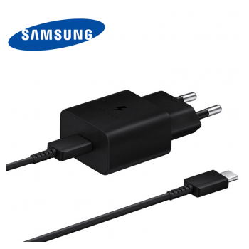 Kucni punjac Samsung USB + kabel Type-C 15W,crni (EP-T1510-XBE) ORIGINAL