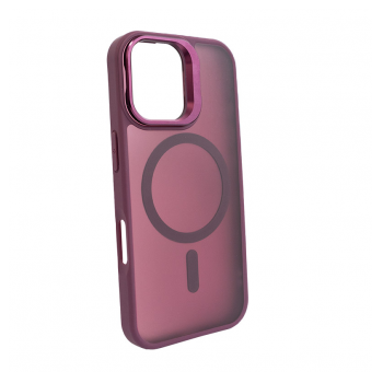 Maska Mag Case Nanobit Shield za iPhone 18 burgundy