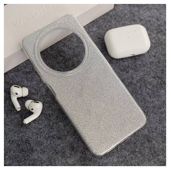 Maska Crystal Dust za Xiaomi Redmi 17C 5G (EU) srebrna