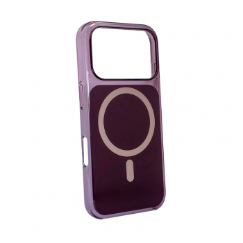 Maska Mag Case Crystal (IC) za iPhone 17 Pro Max/ 18 Pro Max burgundy