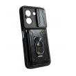 Maska Titan Ring Wallet za Honor X7e crna