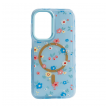 Maska Mag Case Floral Series za Samsung A57 5G/ A576B plava