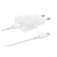 Kucni punjac Samsung Type-C PD 25W sa kablom,beli (EP-T2510-XWE) ORIGINAL