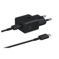 Kucni punjac Samsung Type-C PD 25W sa kablom,crni (EP-T2510-XBE) ORIGINAL
