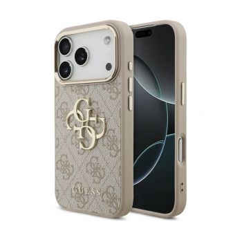 Maska Guess 4G Big Classic Logo za iPhone 17 Pro/ 18 Pro roze